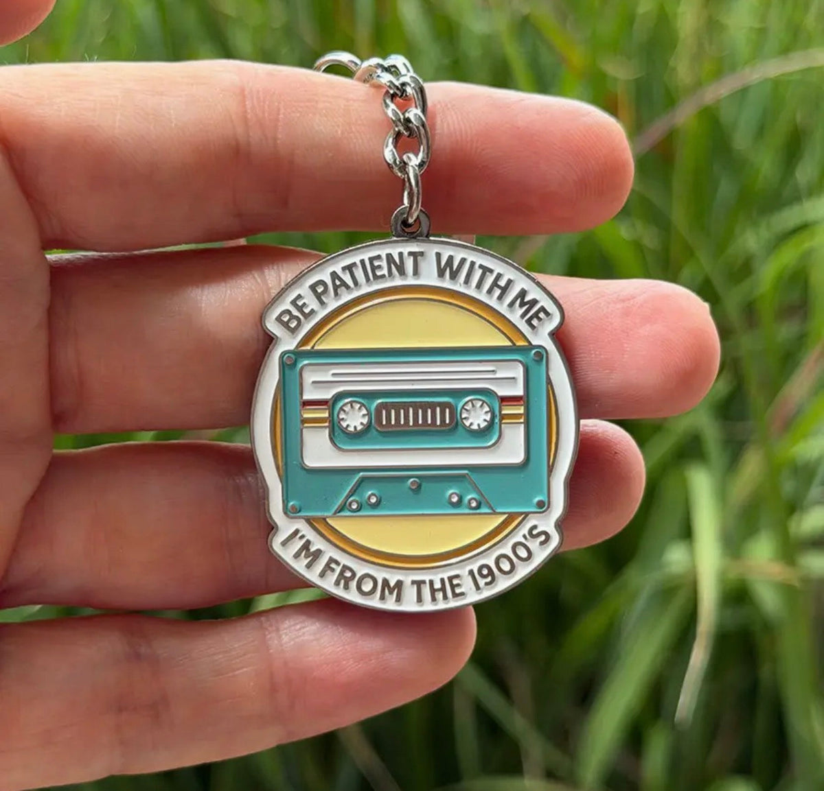 Be Patient with Me | 90's Nostalgia Keychain