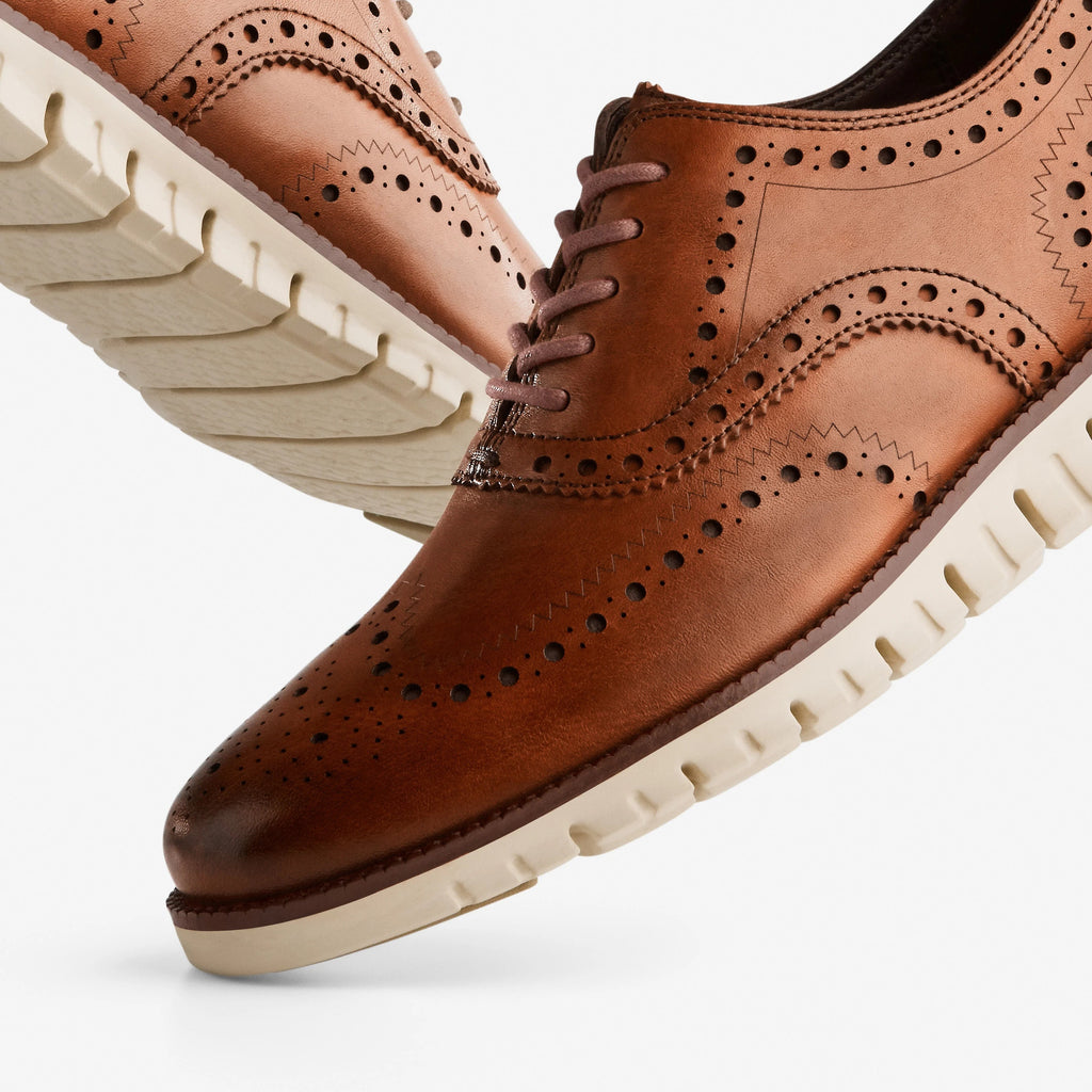 [C14493-WIDE] MENS COLE HAAN ZEROGRAND WINGTIP OXFORD - WIDE WIDTH