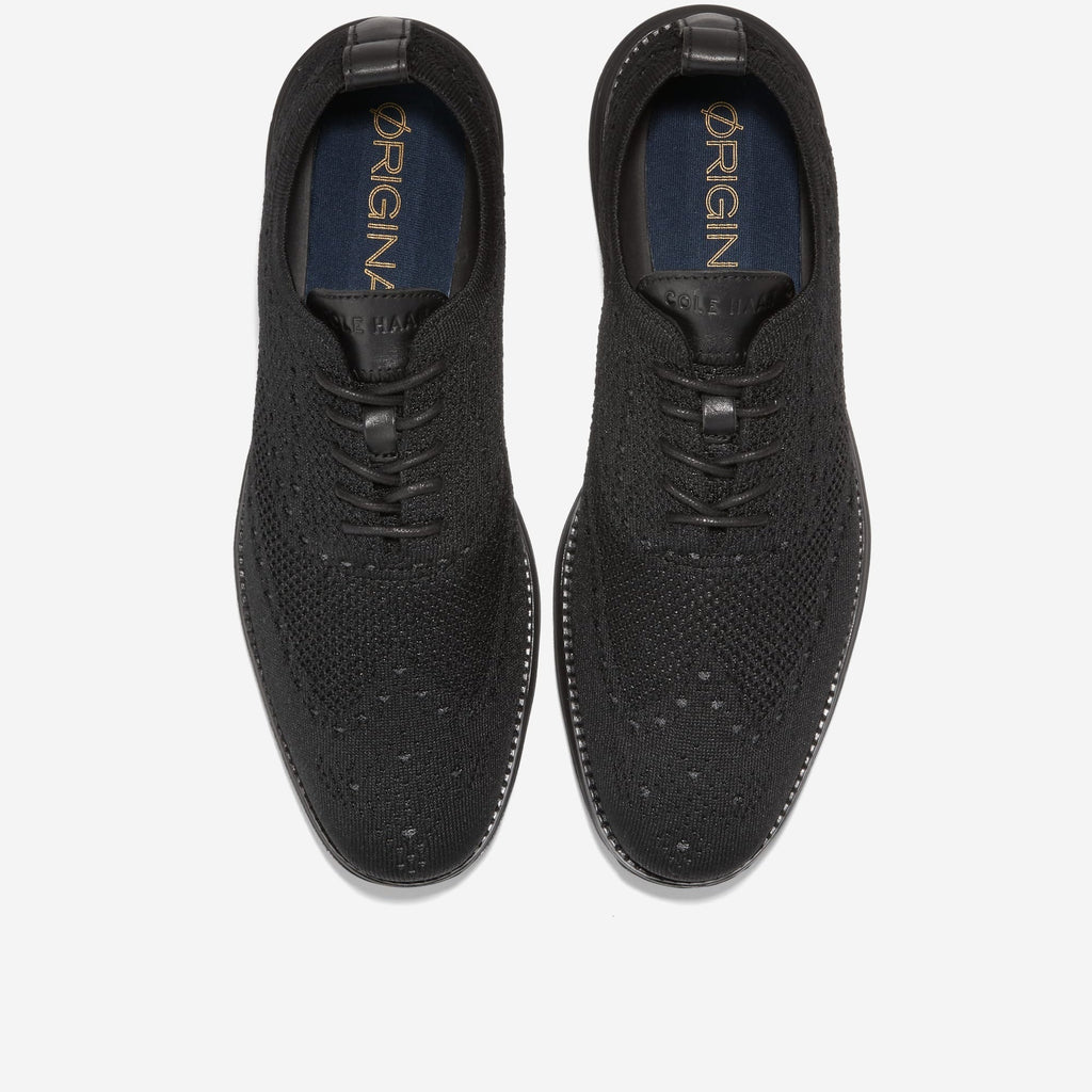 [C28443] MENS COLE HAAN GRAND KNIT WINGTIP II OXFORD