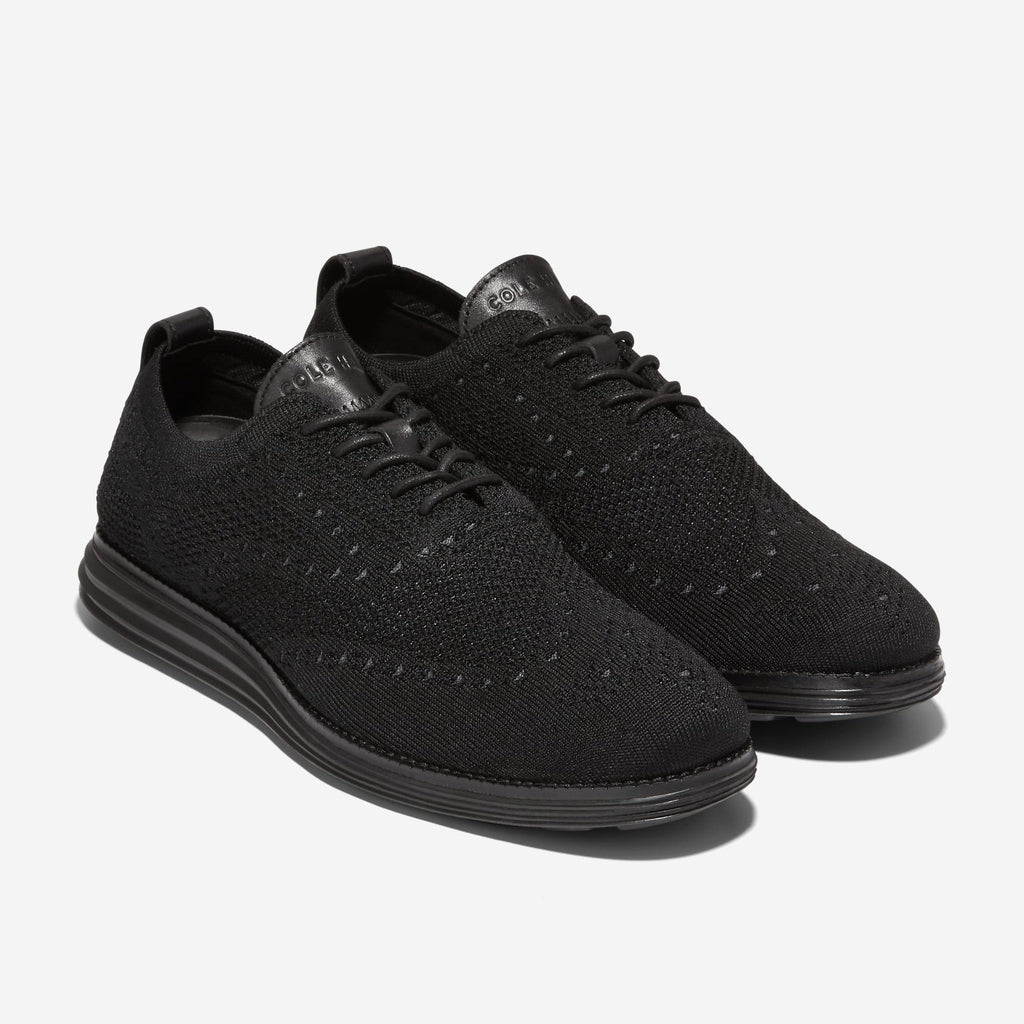 [C28443] MENS COLE HAAN GRAND KNIT WINGTIP II OXFORD
