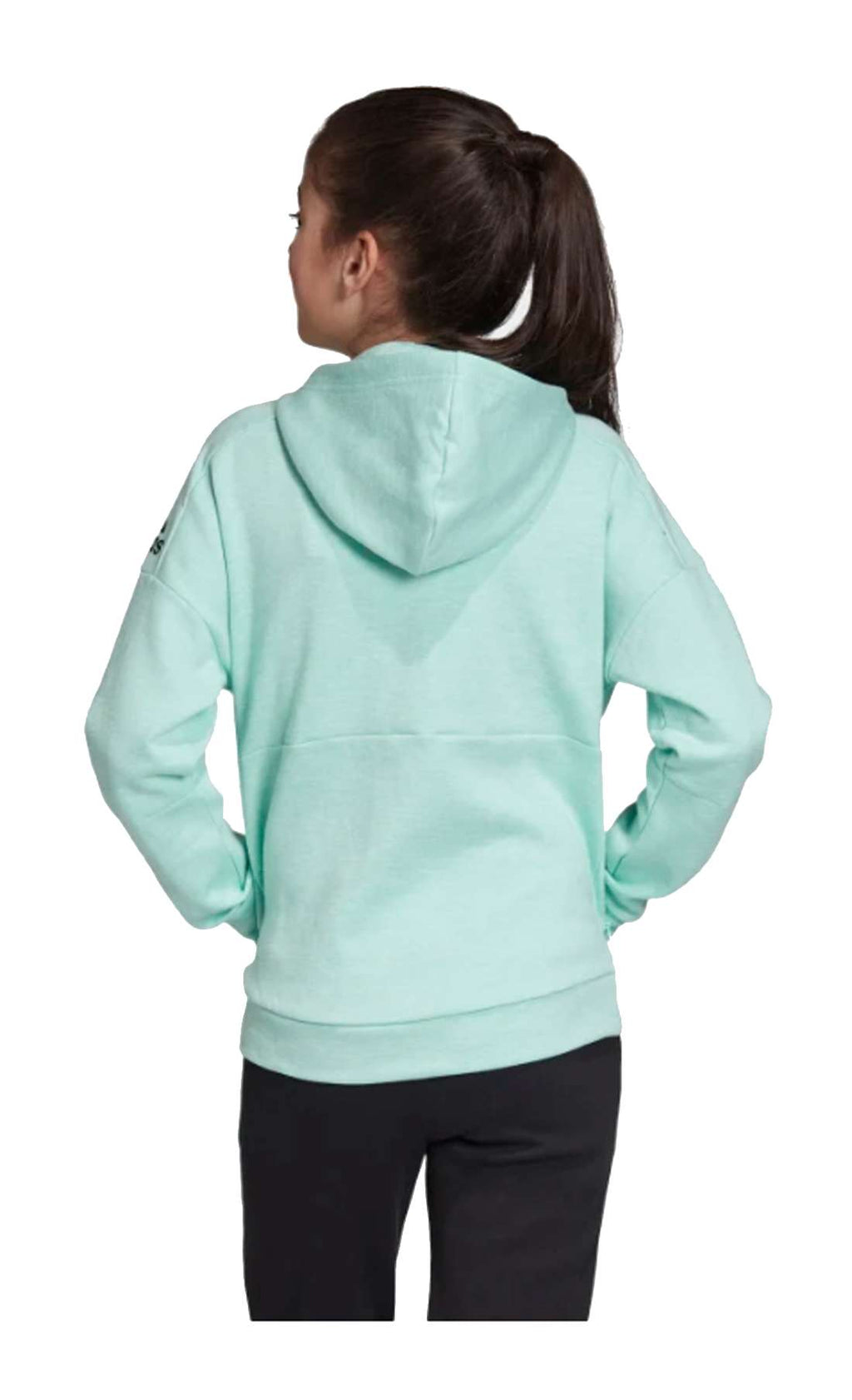 adidas Originals Big Girl's ID Stadium Hooded Track Jacket - Clear Mint