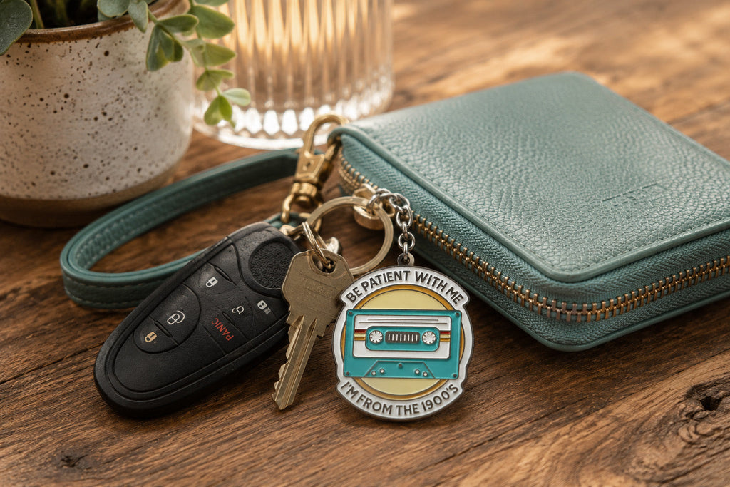 Be Patient with Me | 90's Nostalgia Keychain