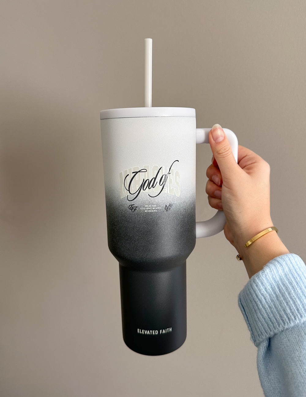God of Miracles 40 oz Ascend Tumbler