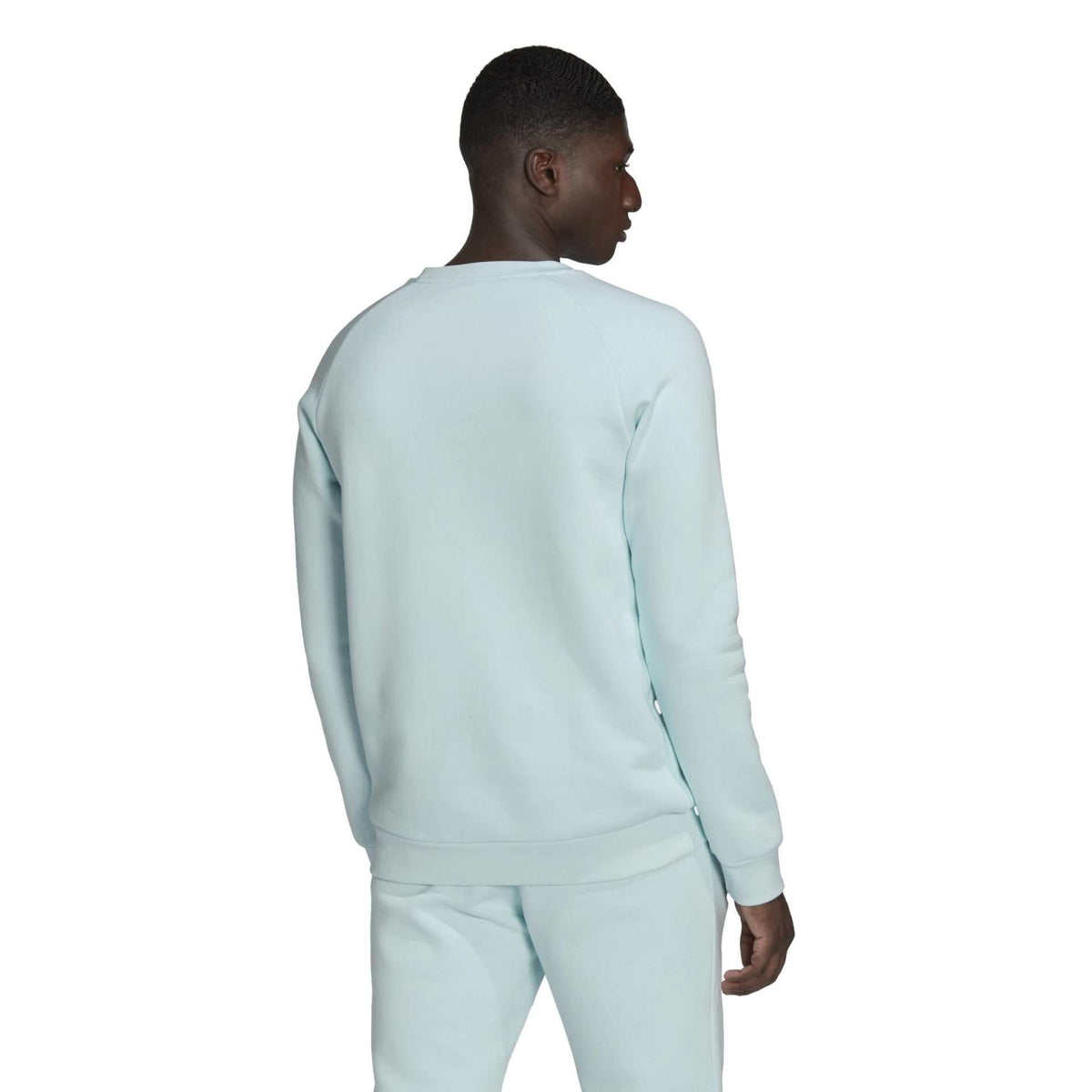 adidas Originals Men's Adicolor Essentials Trefoil Crewneck Sweatshirt - Almost Blue