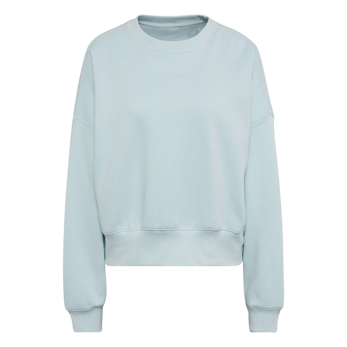 adidas Originals Men's Adicolor Essentials Trefoil Crewneck Sweatshirt - Almost Blue