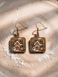 Gingerbread Cottage Earrings